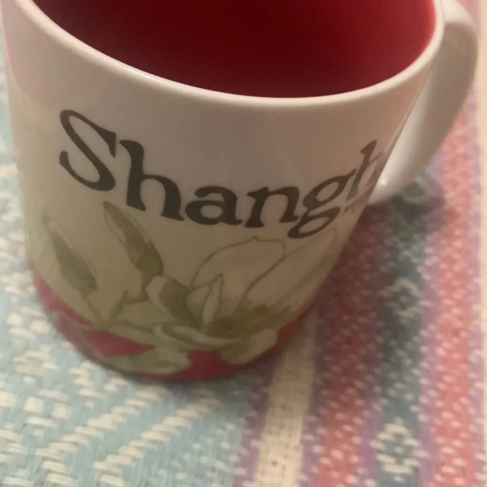 Shanghai Starbucks coffee mug